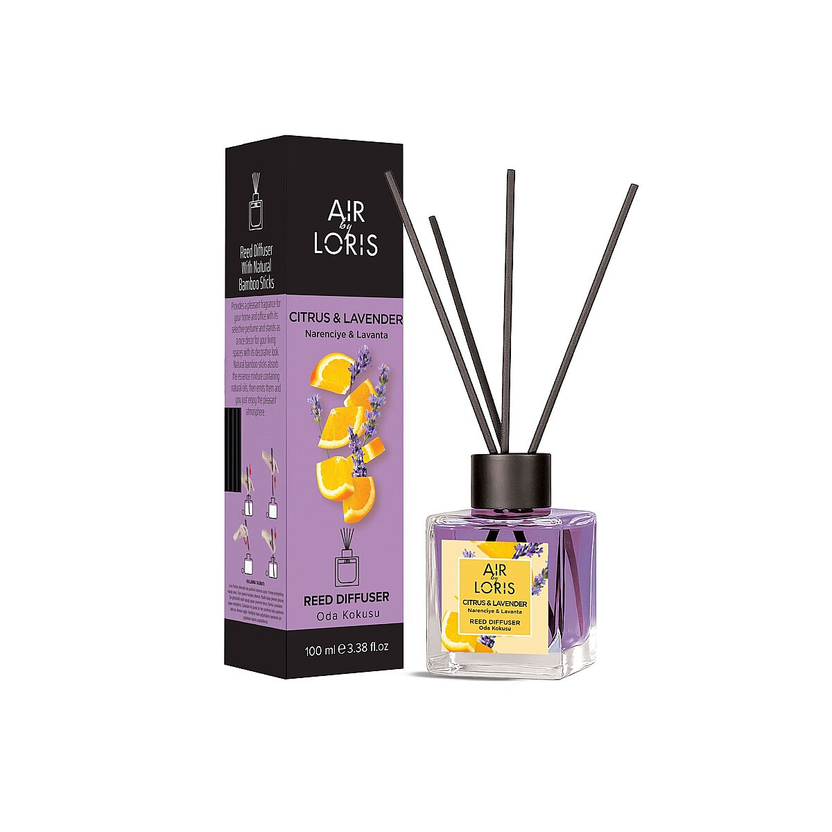 فواحة AIR HY LORIS citrus&Lavander