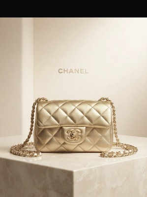 شنط شانيل حجم القاعدة 16 سم