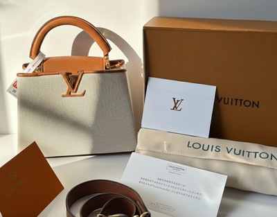 شنطة Louis vuitton نخب حجم القاعدة 25سم